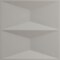 Ekena Millwork 11 7/8in. W x 11 7/8in. H Aberdeen EnduraWall Decorative 3D Wall Panel Covers 0.98 Sq. Ft. WP12X12ABBCR - alternate 5